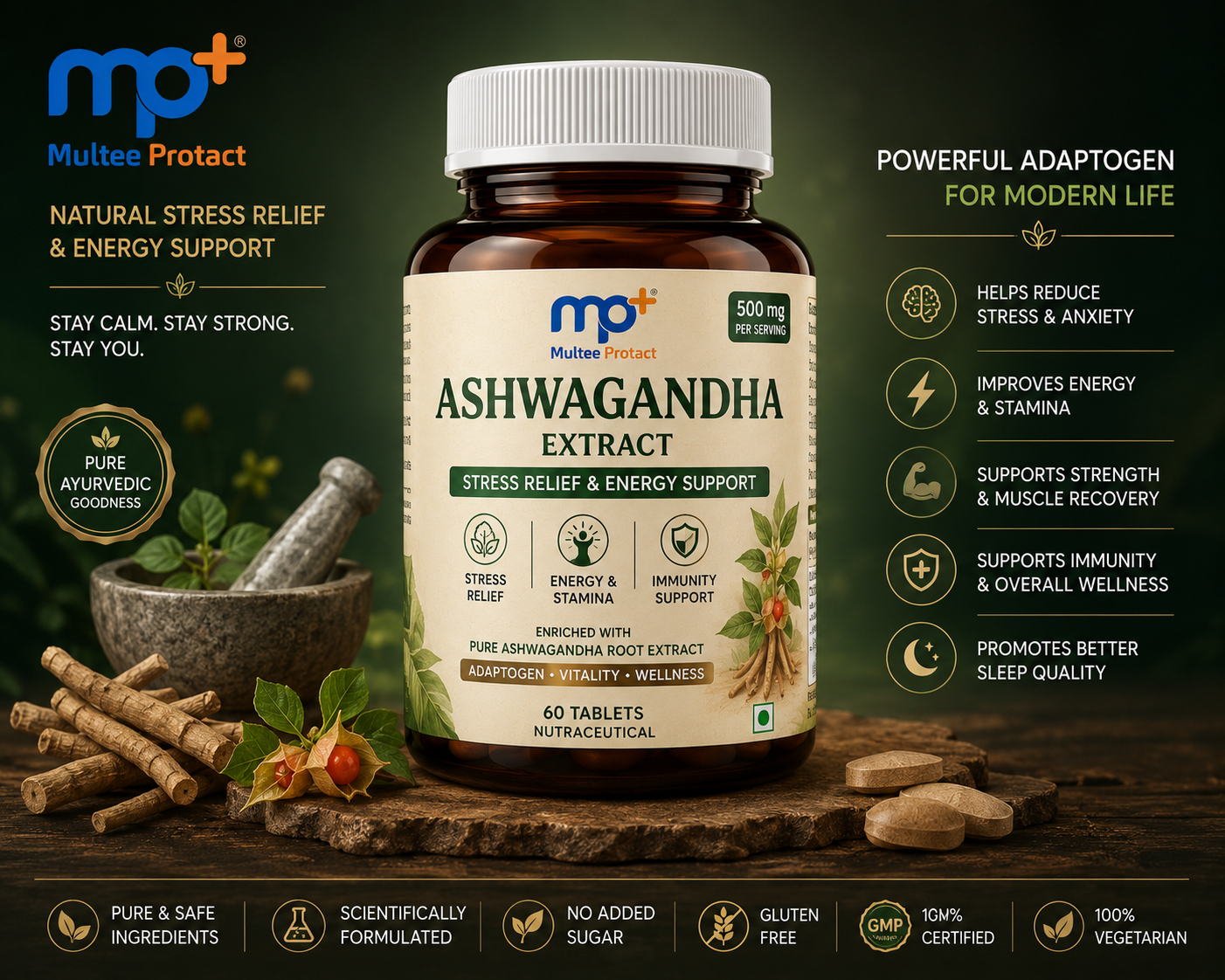 Multee Protact Ashwagandha product