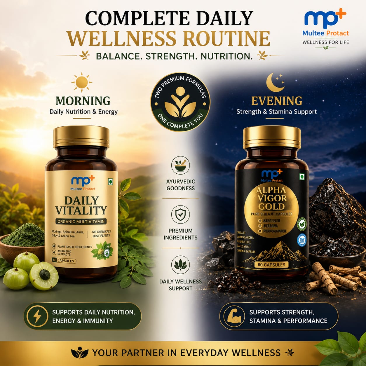 Multee Protact Daily Wellness Products