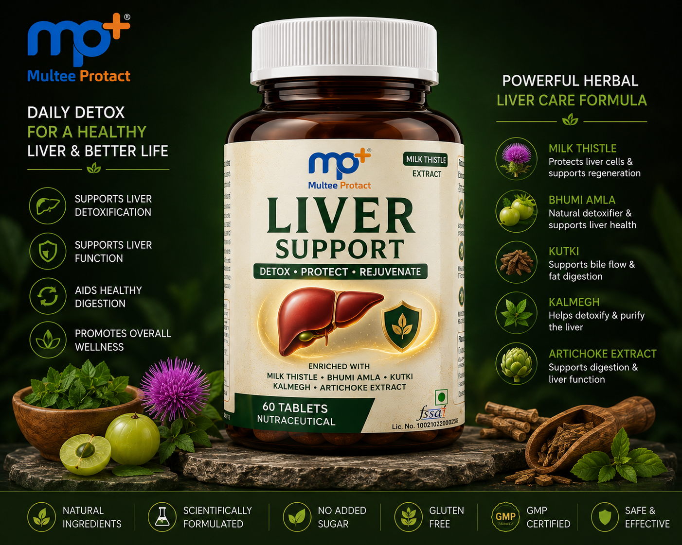 Multee Protact Liver Support product